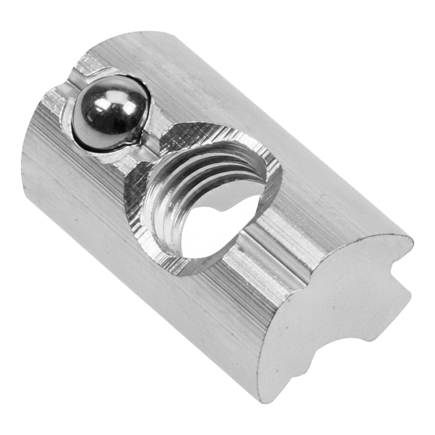 Dado scorrevole con sfera 22x13x10 - M8 / A2 / confezione da 100 pz.