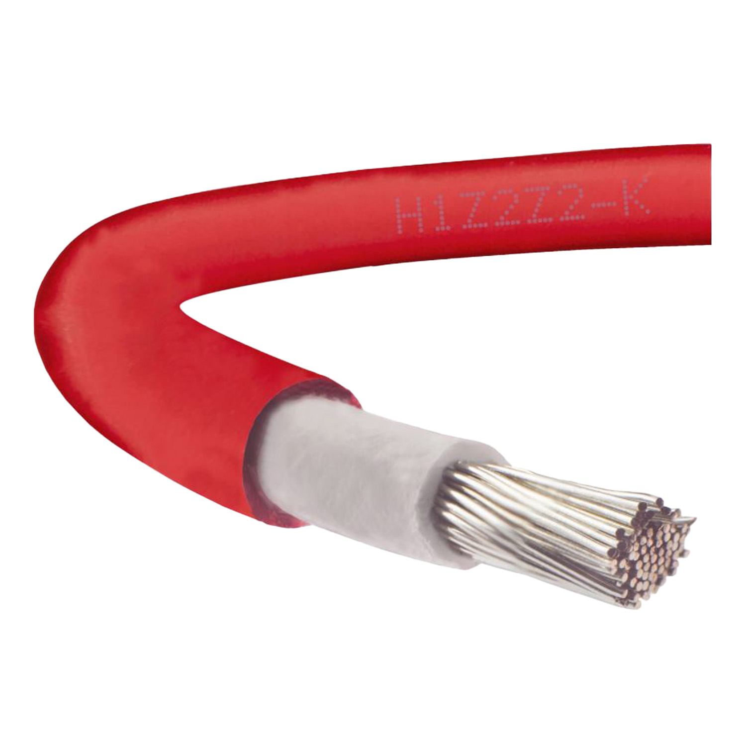 Cavo solare HELUKABEL H1Z2Z2-K - 1x6 mm² - rosso / OUTLET