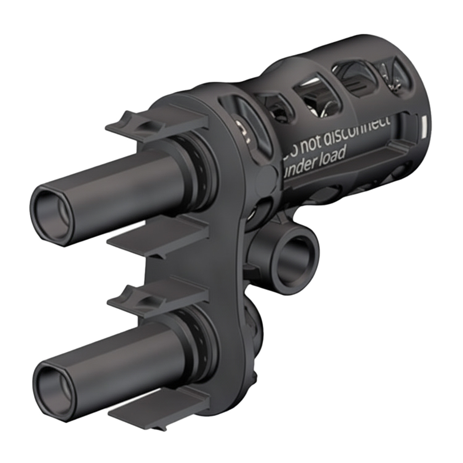 Trójnik MC4 do połączeń równoległych MC-PV-AZS4/AZB4 - EVO 2 UR/ kpl. +/- rec. - immagine 2