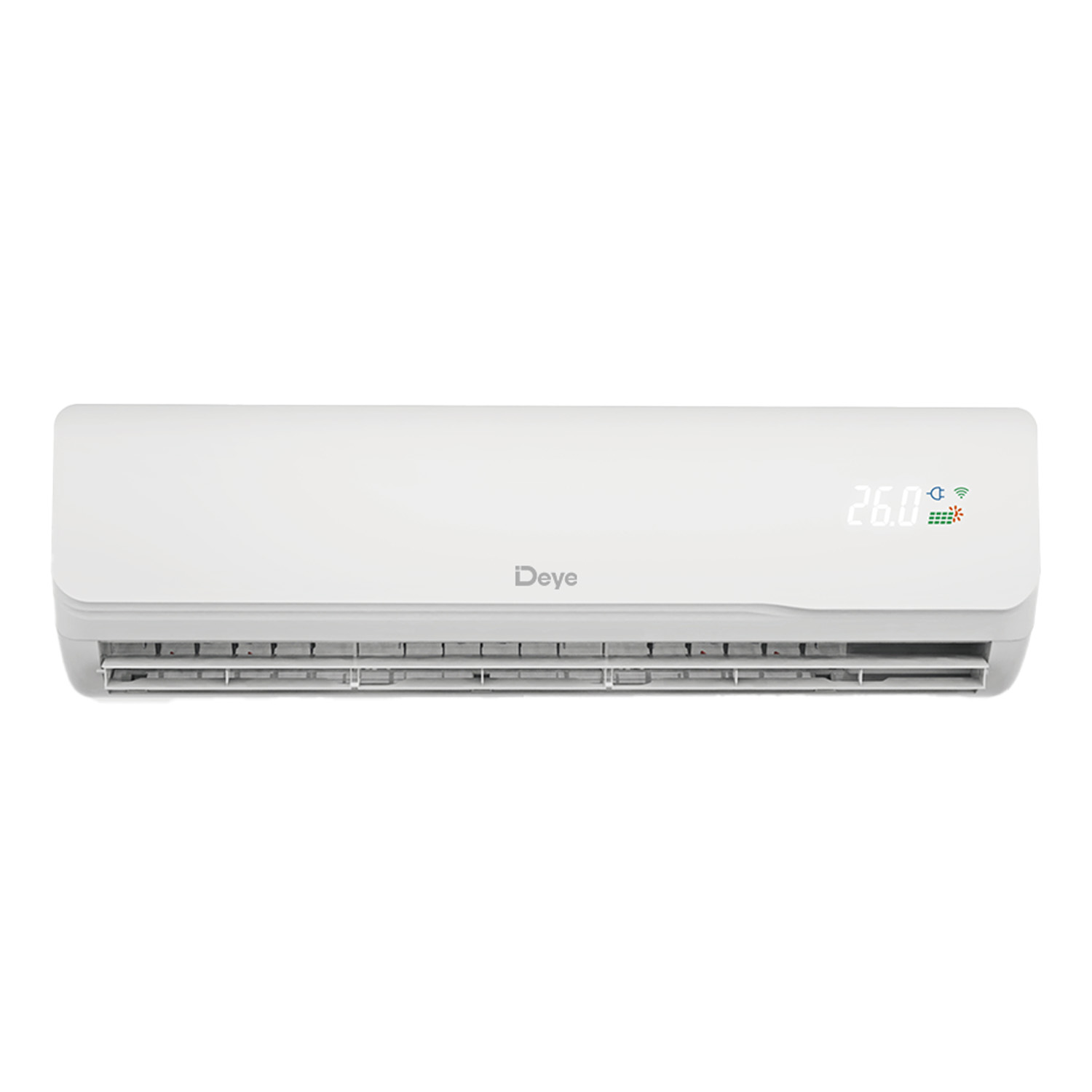 DEYE DWGA5-ACDCBLW-18KR2(EU) 5,2 kW AC/DC (On/Off Grid) Climatizzatore solare inverter DC R32 mono split a parete unità interna + esterna raffreddamento e riscaldamento